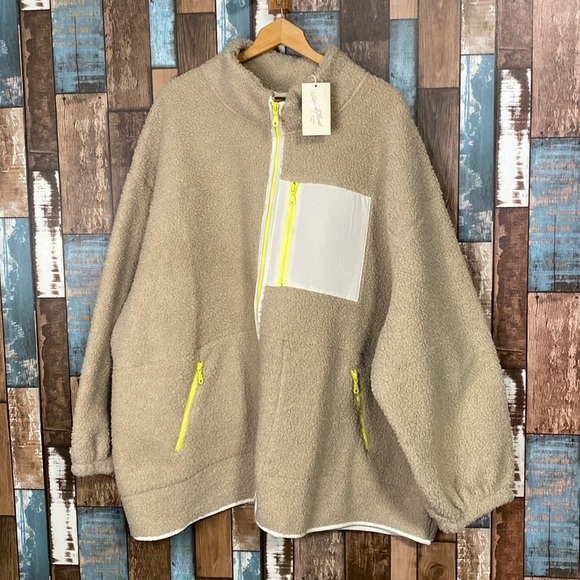 Universal thread teary bear neon green detail jacket - Picture 1 of 16